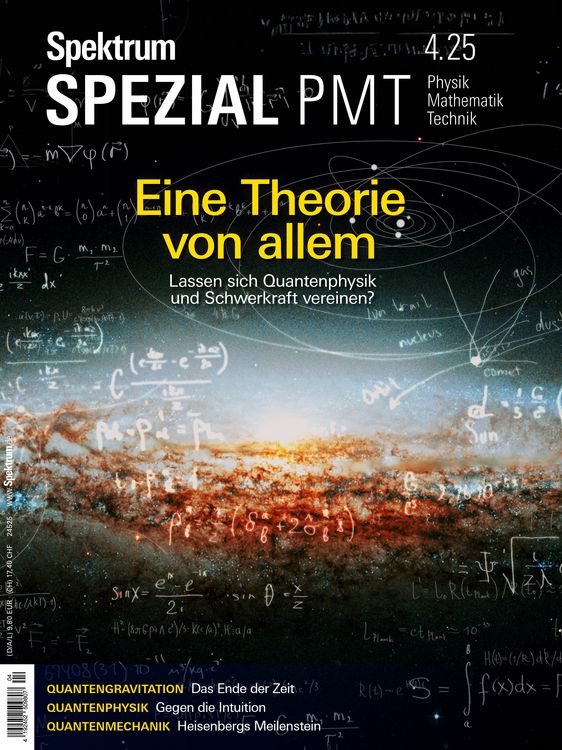 Produktbild: Spektrum Spezial PMT 4/2025 - Eine Theorie von allem