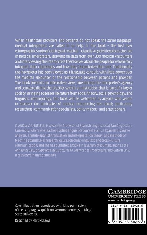 Produktbild: Medical Interpreting and Cross-Cultural Communication