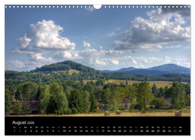Produktbild: Mein liebes Lausitzer Gebirge (Wandkalender 2026 DIN A3 quer), CALVENDO Monatskalender