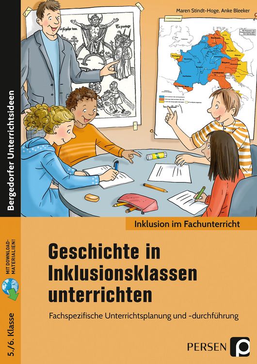 Produktbild: Geschichte in Inklusionsklassen unterrichten 5/6