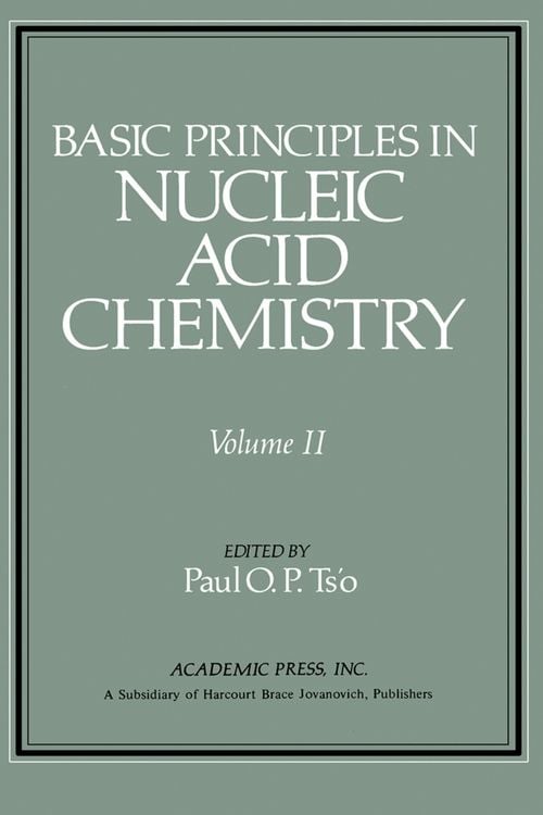 Produktbild: Basic Principles in Nucleic Acid Chemistry V2