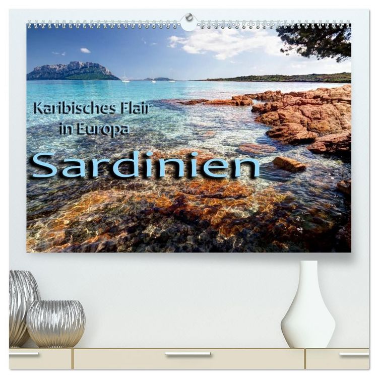 Produktbild: Sardinien (hochwertiger Premium Wandkalender 2027 DIN A2 quer), Kunstdruck in Hochglanz