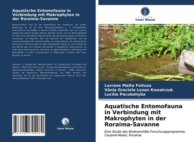Produktbild: Aquatische Entomofauna in Verbindung mit Makrophyten in der Roraima-Savanne