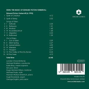 Produktbild: Eden: The Music of Edward Picton-Turbervill