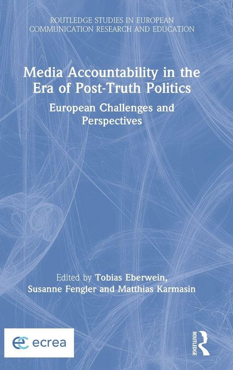 Produktbild: Media Accountability in the Era of Post-Truth Politics
