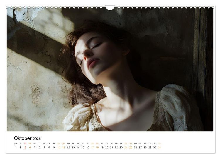 Produktbild: Magische Frauen Portraits (Wandkalender 2026 DIN A3 quer), CALVENDO Monatskalender