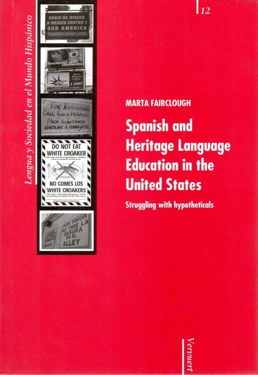 Produktbild: Spanish and Heritage Language Education in the United States