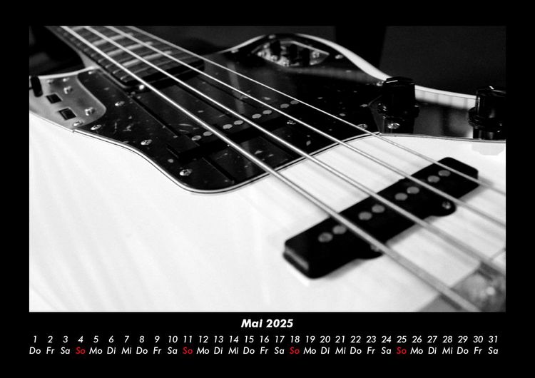 Produktbild: Musik 2025 Fotokalender DIN A3