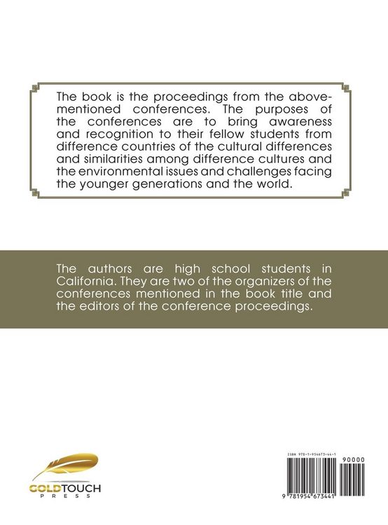 Produktbild: 2020 International Cultural Exchange Conference and 2020 International Environment Protection Awareness Conference