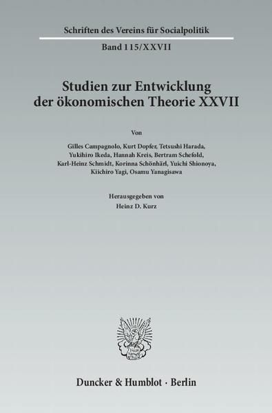 Produktbild: Der Einfluss deutschsprachigen wirtschaftswissenschaftlichen Denkens in Japan.