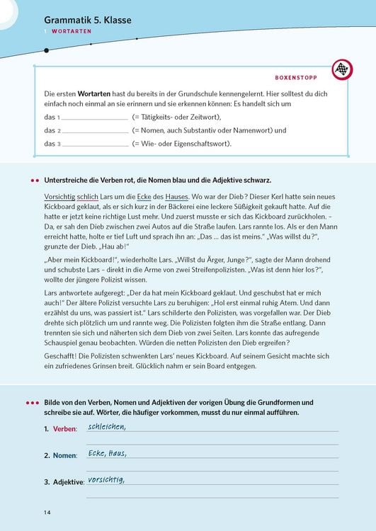 Produktbild: PONS Das gro&szlig;e &Uuml;bungsbuch Deutsch 5.-10. Klasse
