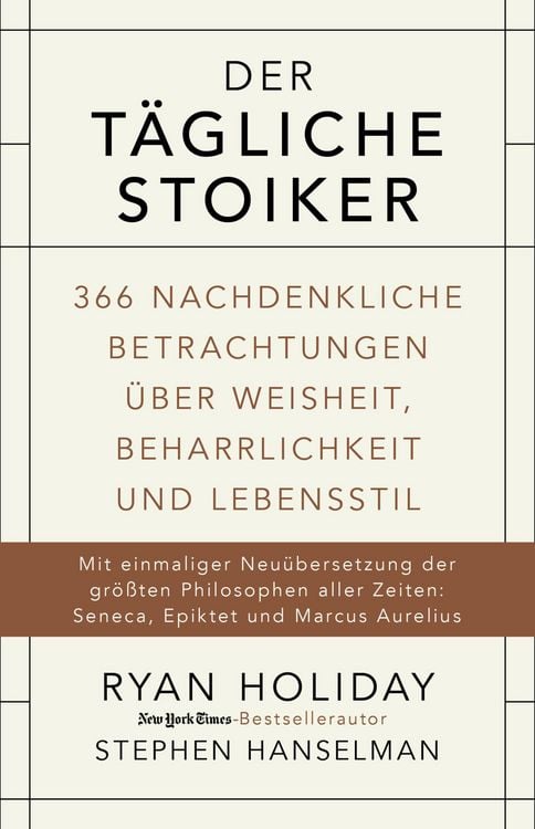 Produktbild: Der t&auml;gliche Stoiker