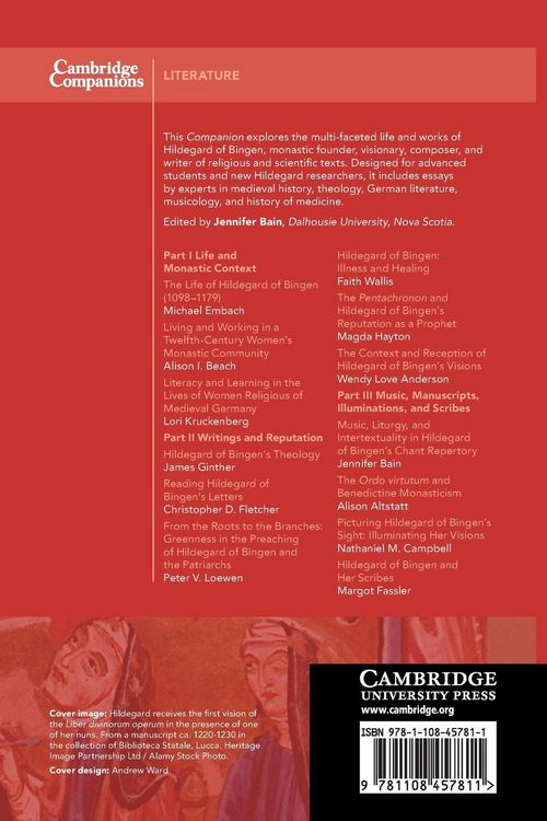 Produktbild: The Cambridge Companion to Hildegard of Bingen