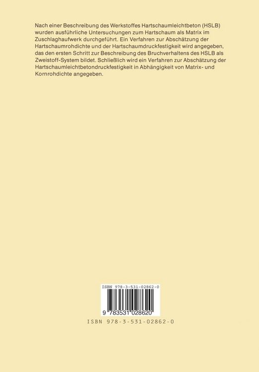 Produktbild: Theorie des Bruchverhaltens zelliger Zweistoffsysteme mit Kunststoffhartschaum