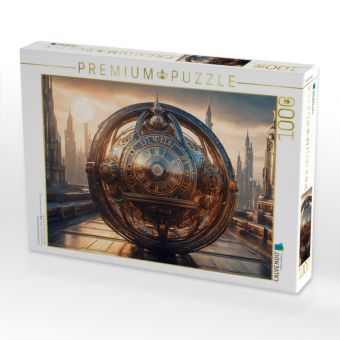 Produktbild: CALVENDO Puzzle Futuristische Zeitmaschine | 1000 Teile Lege-Gr&ouml;&szlig;e 64x48cm Foto-Puzzle f&uuml;r gl&uuml;ckliche Stunden