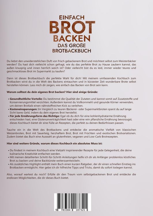 Produktbild: Einfach Brot Backen - Das gro&szlig;e Brotbackbuch