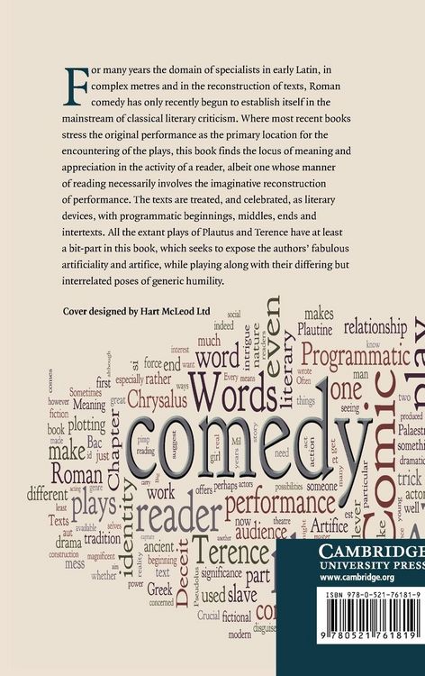 Produktbild: Reading Roman Comedy