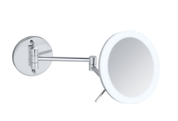 Produktbild: Power-Loc&reg; LED Wandspiegel Aura, Befestigen ohne bohren