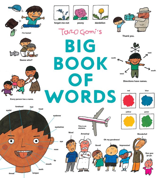 Produktbild: Taro Gomi's Big Book of Words