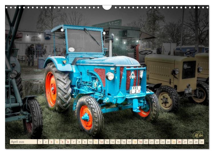 Produktbild: Oldtimer - Traktoren f&uuml;r Liebhaber (Wandkalender 2026 DIN A3 quer), CALVENDO Monatskalender