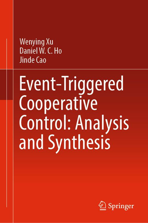 Produktbild: Event-Triggered Cooperative Control: Analysis and Synthesis