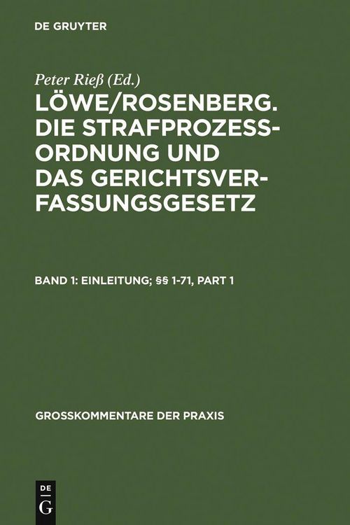 Produktbild: Einleitung; &sect;&sect; 1-71