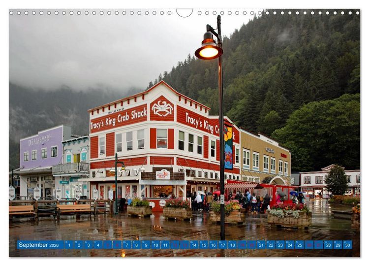 Produktbild: Von Vancouver nach Alaska (Wandkalender 2026 DIN A3 quer), CALVENDO Monatskalender