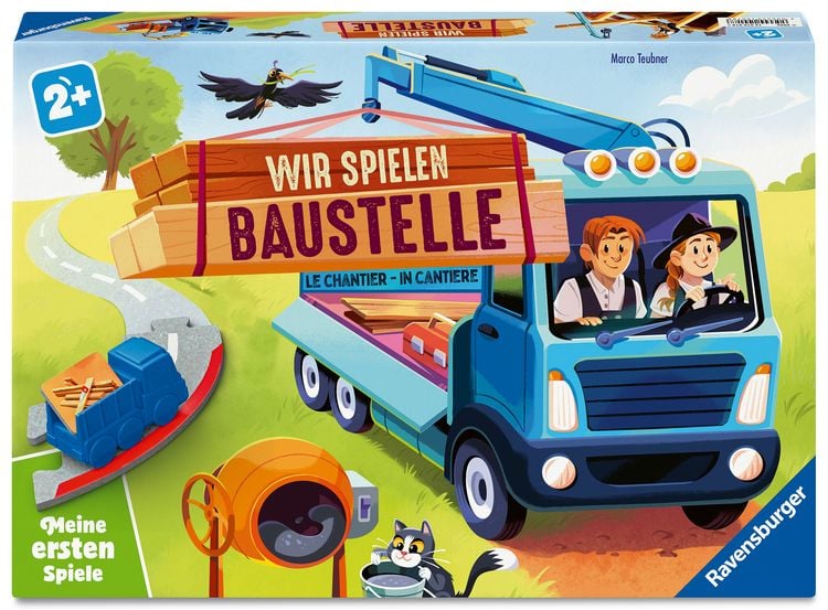 Produktbild: Wir spielen Baustelle - Kinderspiel ab 2 Jahre