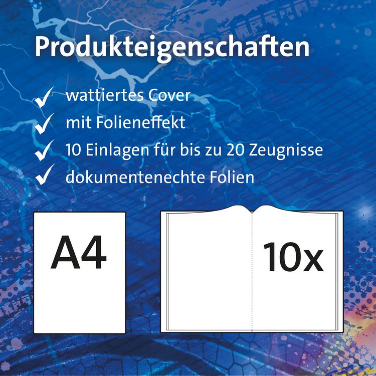Produktbild: Zeugnismappe mit Design und Effekt, Monstertruck