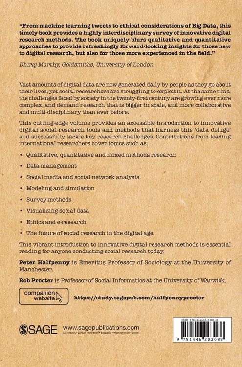 Produktbild: Innovations in Digital Research Methods