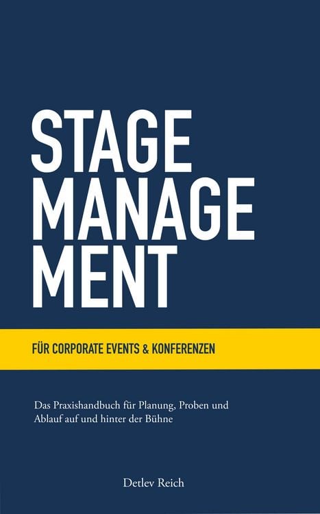 Produktbild: Stagemanagement für Corporate Events und Konferenzen