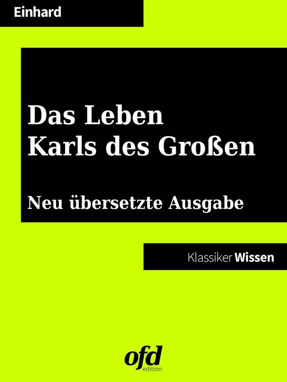Produktbild: Das Leben Karls des Gro&szlig;en