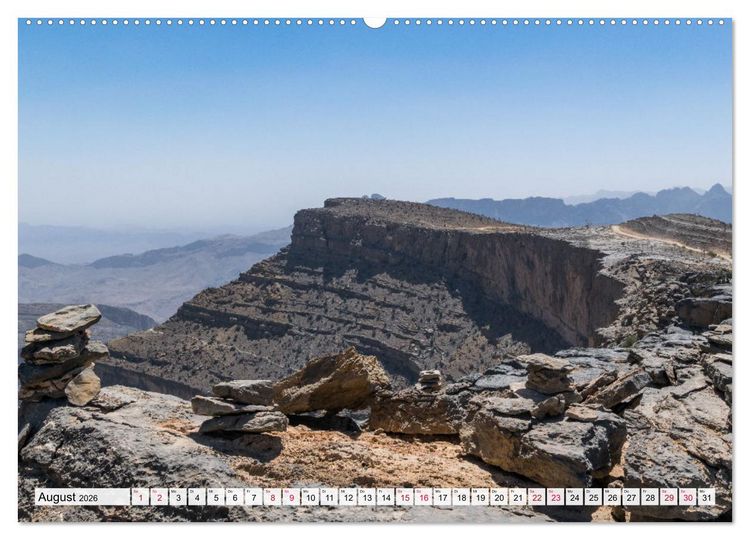 Produktbild: Faszinierender Oman (Wandkalender 2026 DIN A2 quer), CALVENDO Monatskalender