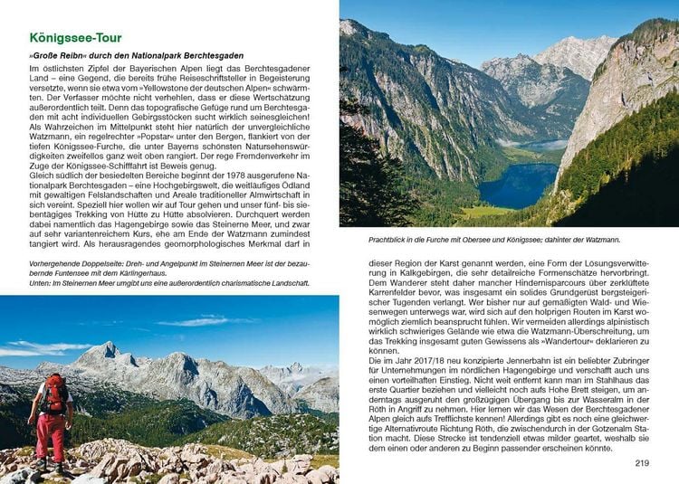 Produktbild: ROTHER Wanderf&uuml;hrer Von H&uuml;tte zu H&uuml;tte - Bayerische Alpen