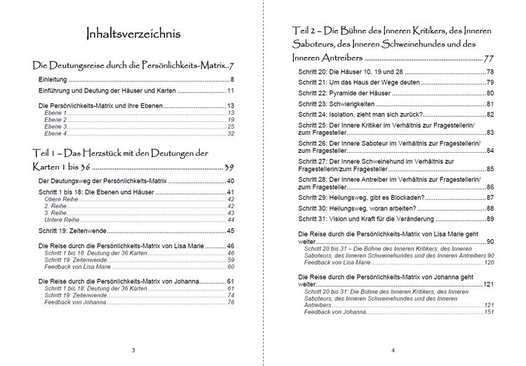 Produktbild: Die Deutung der Pers&ouml;nlichkeits-Matrix mit Lenormandkarten