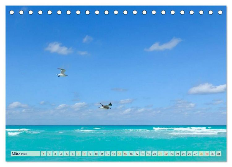 Produktbild: Kalender - selbst gestalten, Fotos selbst einkleben (Tischkalender 2026 DIN A5 quer), CALVENDO Monatskalender