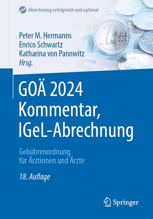 Produktbild: GO&Auml; 2024 Kommentar, IGeL-Abrechnung