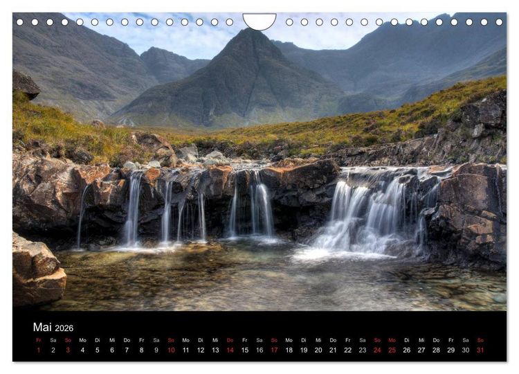 Produktbild: Schottland - Spiegel der Seele (Wandkalender 2026 DIN A4 quer), CALVENDO Monatskalender