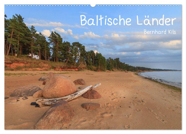 Produktbild: Baltische L&auml;nder (Wandkalender 2026 DIN A2 quer), CALVENDO Monatskalender