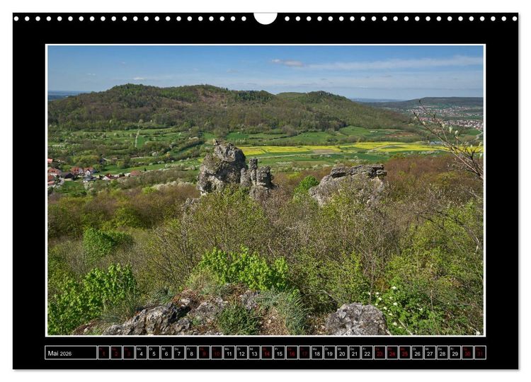 Produktbild: Wunderwelt Fr&auml;nkische Schweiz (Wandkalender 2026 DIN A3 quer), CALVENDO Monatskalender