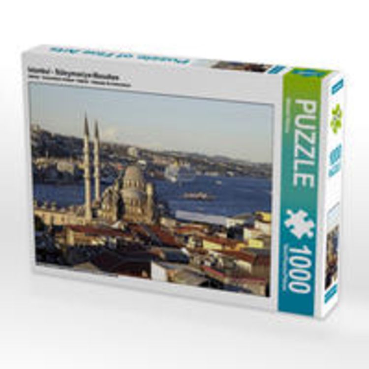 Produktbild: CALVENDO Puzzle Istanbul - S&uuml;leymaniye-Moschee 1000 Teile Lege-Gr&ouml;&szlig;e 64 x 48 cm Foto-Puzzle Bild von Michael Herzog