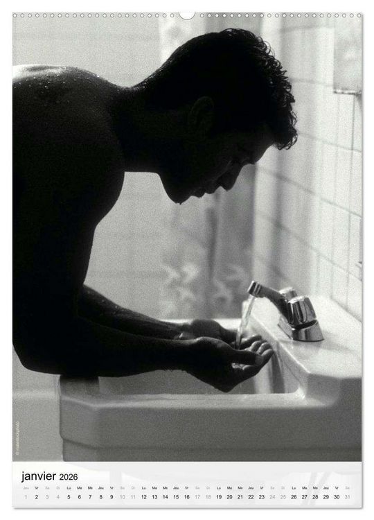 Produktbild: contrastes hommes (Calendrier mural 2026 DIN A2 horizontal), CALVENDO calendrier mensuel