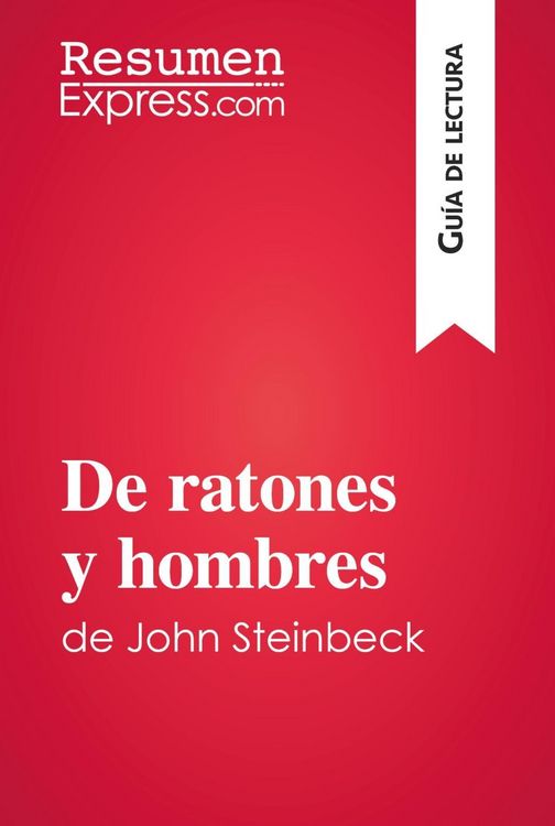 Produktbild: De ratones y hombres de John Steinbeck (Gu&iacute;a de lectura)
