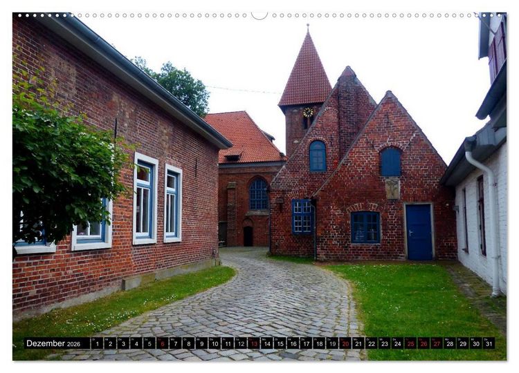 Produktbild: Osterholz-Scharmbeck im Teufelsmoor (hochwertiger Premium Wandkalender 2026 DIN A2 quer), Kunstdruck in Hochglanz
