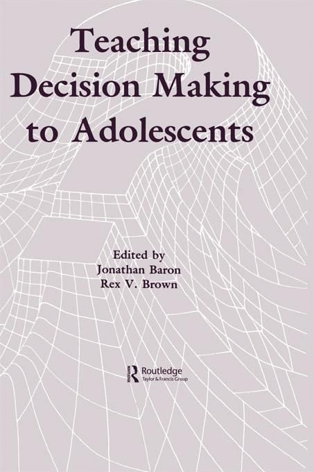 Produktbild: Teaching Decision Making To Adolescents