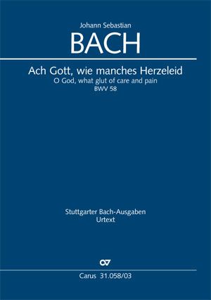 Produktbild: Ach Gott, wie manches Herzeleid (Klavierauszug)