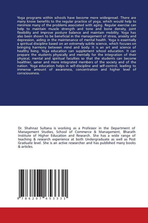 Produktbild: A study on attitude of school students towards yoga