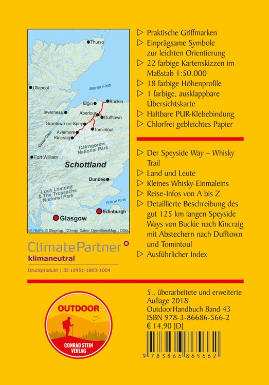 Produktbild: Schottland: Speyside Way Whisky Trail