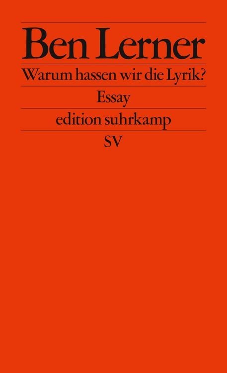 Produktbild: Warum hassen wir die Lyrik?