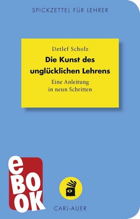 Bild vom Artikel Die Kunst des unglücklichen Lehrens vom Autor Detlef Scholz